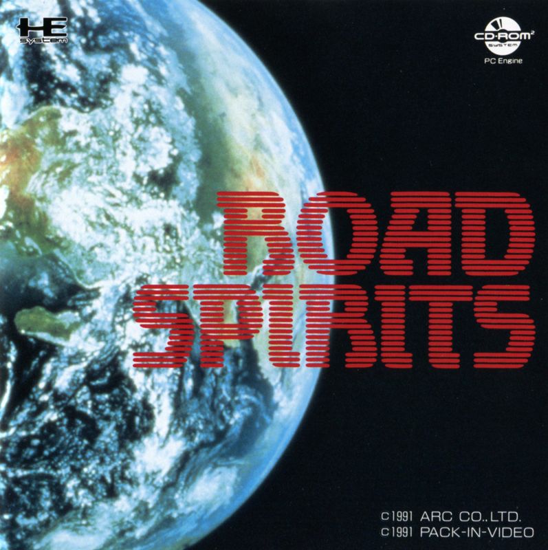 Road Spirits box art for PC Engine CD